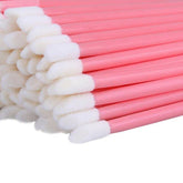 DOE FOOT LIP BRUSH APPLICATOR - PASTEL PINK - Luna Beauty Supplies